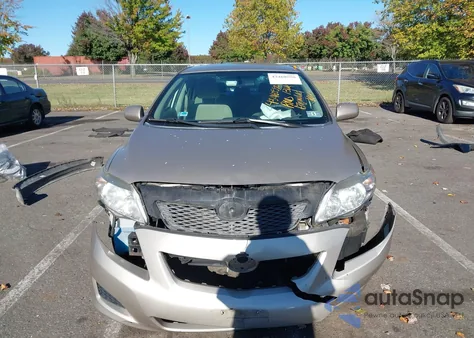 2010 Toyota Corolla Xle z USA, uszkodzony, nr VIN 2T1BU4EE5AC389217